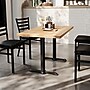 Flash Furniture Bennett Wooden Commercial Indoor Table, 48" x 30", Natural Top/Black Base (GSF3048NTT0522)~#|#~CAAB5299-BA24-40D8-84666E5C1CFAE385_sc7