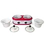 Nostalgia Game Day 1.25-Quart Two-Section Slow Cooker, Red/White (GDDSC125RDSL)~#|#~CAB961FF-7FDC-4740-952CC9558D1EF13D_sc7