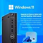 Dell OptiPlex Refurbished Micro Computer, Intel Core i5-8500T, 8GB RAM, 250GB SSD, Windows 11 Pro, Speaker + Keyboard Included~#|#~CAC21400-1720-43DE-AF29004B5126986A_sc7