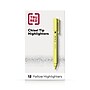 TRU RED™ Pocket Stick Highlighter with Grip, Chisel Tip, Yellow, Dozen (TR54580)~#|#~CAC2CFA2-4743-4777-923CB436421B023F_sc7