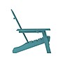 Flash Furniture Newport Adirondack Chair with Cup Holder, Blue (LEHMP104410BL)~#|#~CAC92280-8B64-4B47-8E952C1B2A3090E3_sc7