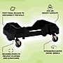 Alpine Industries Rectangular Trash Can Dolly, 200 lb. Weight Capacity, Black (477-DOLLY)~#|#~CAD4DCC1-0B72-4BC6-9EA477FA5359F949_sc7