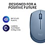 Logitech M170 Wireless Ambidextrous Optical Mouse, Blue/Gray (910-006863)~#|#~CAD4EC3E-B8F9-4D3F-BC1DDD7F6FF3AE9F_sc7
