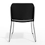 Flash Furniture Hercules Kenai Office Reception Stack Chairs, Black Plastic/Chrome Frame, 5/Pk (5RUT239ANBKCR)~#|#~CAD96FE5-DC5C-48D4-AE0FAFBFBB28C3CB_sc7