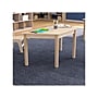 Flash Furniture Bright Beginnings Hercules Trapezoid Table, 47" x 20.75", Beech (MK-ME088018-GG)~#|#~CB2D04D8-69EC-4F74-85FBFF81ED484829_sc7