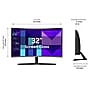 Samsung 32" Curved 100Hz LED Monitor, Built-in Speakers, Black (LS32D396GANXZA)~#|#~CB3144EB-5314-4AC1-BEF6AA93A2CC3ED2_sc7