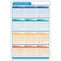 2025 ComplyRight Quarterly Planner 36" x 24" Yearly Dry Erase Wall Calendar, Red/Blue/Orange (J0061)~#|#~CB32C22B-804C-451A-96956099E910179E_sc7
