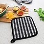 Better Houseware Striped Pot Holder, Black (BTH1683E)~#|#~CB42B3FA-E163-40E1-A9FFDA21897235F5_sc7