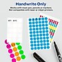 Avery Hand Written Color Coding Labels, 3/4" Dia., Black, 28/Sheet, 36 Sheets/Pack (5459)~#|#~CB5315CC-BE2E-4B61-9D15D7B449A4B5CD_sc7