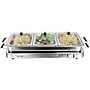 MegaChef 3-in-1 Buffet Server and Warming Tray, Triple 2.63 Quart Trays~#|#~CB56D006-A132-40C8-ABF00F00488D0F81_sc7