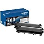 Brother TN 760 Black High Yield Toner Cartridge, 2/Pack (TN7602PK)~#|#~CB5A78C7-ABC5-4380-A833BB1E235A9FF2_sc7