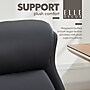 Elle Decor Rivendell AIR Lumbar Ergonomic Faux Leather Swivel Executive Chair, Black (60124-BLK)~#|#~CB5DF403-6020-4F9D-BE8AFD71D56E6932_sc7