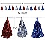 Beistle Fourth of July Patriotic Metallic Tassel Garland, Red/Silver/Blue, 3/Pack (59927-RSB)~#|#~CB7CBFC0-3223-4DE7-8BC1744218B2A4B8_sc7