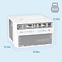 Keystone Energy Star 115-Volt 10,000 BTU WindowAir Conditioner with Remote, White (KSTAW101WA)~#|#~CB836AD5-8846-40C7-94F0415D0BFA00A5_sc7