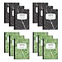 Roaring Spring New Leaf 1-Subject Composition Notebooks, 7.5" x 9.75", College Ruled, 80 Sheets, Assorted Colors, 12/Carton~#|#~CB84071E-9AE0-488E-94197660A01913AF_sc7