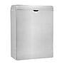 Alpine Industries Stainless Steel Sanitary Napkin Disposal Receptacle, 10" x 3.74", Silver (451-SSB-MK)~#|#~CB848080-B70F-4AE0-BAB2F6B706D7B43B_sc7