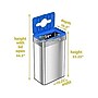 HLS Commercial Stainless Steel Recycling Bin, 21-Gallon, Blue/Silver (HLS21UOTREC)~#|#~CB93AF73-8A33-4CDC-A619B648D451550B_sc7