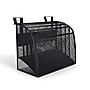 TRU RED Mesh Letter Wall File, 4‑Pocket Hanging Organizer, Black – Vertical Wall‑Mounted File Sorter for Mail & Documents~#|#~CB9DEF3C-E36A-45CB-9BDEC102D0781CCD_sc7
