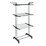 Household Essentials Indoor Stainless Steel Drying Rack, Gray/Silver (HE1160)~#|#~CBADD154-8C96-49DF-AA24650D47173DCB_sc7