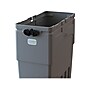 CleanRiver LeanStream Plastic Three-Stream Recycling Station, 69 Gallon, Gray (LS3B-002)~#|#~CBC4EAFD-C975-4AEE-941A8EBBEE9F4FC2_sc7