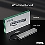 Plugable 7-Port USB-C Hub, Gray (USBC-7IN1E)~#|#~CBCCD4E3-CD74-4F4C-8D84463A81886F91_sc7
