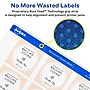 Avery Print-to-the-Edge Laser/Inkjet Labels, 1 1/2" x 1 1/2", White, 24 Labels/Sheet, 25 Sheets/Pack, 600 Labels/Pack (22805)~#|#~CBED29A6-4A82-4205-BE6D696D98EB2771_sc7