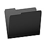 Pendaflex Interior File Folders, 1/3-Cut Tab, Letter Size, Black, 100/Box (PFX 4210 1/3 BLA)~#|#~sp43806040_sc7