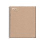 Staples Premium 5-Subject Notebook, 8.5" x 11", College Ruled, 200 Sheets, Brown (TR52122)~#|#~CBF4EB6C-142D-471F-B6559298B4805F0B_sc7