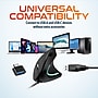 Delton S12 Wired Vertical Ergonomic Left-Handed USB-A/C Mouse, Black (DMERG12LU) ~#|#~CC172130-F6CF-473E-9A410BFE3BDC3F91_sc7