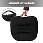 Mind Reader Air-Cloud Booster Seat Cushion with Carry Handle, Black (CBOOST-BLK)~#|#~CC4BB8BF-CA73-48A3-B699F3E90EC4C2B2_sc7