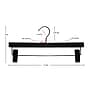 Nahanco Wood Clothes Hangers, Raw Wood, 100/Carton (21514RCBH)~#|#~CC4BFFB2-83DB-4F0E-85BF270B3BFA9F7C_sc7