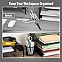 Mind Reader Metal Pen Holder, Black, 3 Pieces/Set (CLIPMESH3-BLK)~#|#~CC4FF943-C757-4CBB-AC289FE79AE94911_sc7