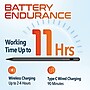 Delton DAP7 Wireless Magnetic Charging Stylus Pen, , Black (DAP7BK)~#|#~CC50A676-358C-4816-8685A5ACDACAF70C_sc7