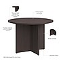 Bush Business Furniture 42" Round Conference Table, Storm Gray (99TB42RSG)~#|#~CC5B76FD-140C-4780-BEAE5AB3B163A2D4_sc7