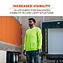 Ergodyne GloWear 8093 High Visibility Long Sleeve T-Shirt, Lime, Small (21812)~#|#~CC60D68C-0881-42E9-998B334EC197B69E_sc7