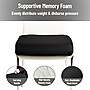 Mind Reader Memory Foam Office Chair Cushion, Black (MEMGEL-BLK)~#|#~CC76F14C-4185-4861-965876805C5DEB87_sc7
