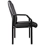 Boss Leather Guest Chair, Black (B689)~#|#~CC8A944C-AC68-4071-87D3CED2799975A1_sc7