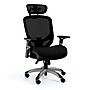 Staples Hyken XL Ergonomic Fabric Swivel Big & Tall Chair, Black (ST63145)~#|#~CC8EB4EB-FADB-4E88-B7600F50F8451CCD_sc7