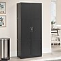 Sauder Select 71"H Storage Cabinet with 4 Shelves, Black (433933)~#|#~CC90EAB9-E137-41DD-A3901C49C947E90F_sc7