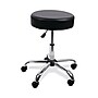 Alera Height Adjustable Lab Stool, Backless, Up to 275 lb, Black Seat, Chrome Base (ALEUS4716)~#|#~CC9B9263-1A09-4756-A481B5F87040D1C0_sc7