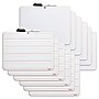 Staples Double Sided Dry-Erase Learning Board, 8.9" x 11.8", 12/Pack (61296-12PK)~#|#~CCA31CD6-7333-4CB3-A83ED3A36BA19B9D_sc7