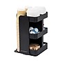 Mind Reader Plastic 8-Compartment Cup and Condiment Carousel Countertop Organizer, Black (CUPOSPIN-BLK)~#|#~CCB9909E-832E-40AB-BB2AEBBF860D2C63_sc7