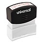 Universal Pre-Inked "FAXED" Message Stamp, 9/16 x 1 11/16, Red~#|#~CCBB4A23-F5A7-4D37-82944005510DB8EA_sc7