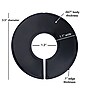 Nahanco Round Clothing Rack Size Divider, Black with White Print, Size 32~#|#~CCCB5996-08F9-409B-9A2B1D23BF307A66_sc7