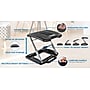 Mount-It! Under Desk Tilt Adjustable Footrest, Black (MI-7808)~#|#~CCCEB15F-D1AA-4225-BE12BC44CB3CCF28_sc7