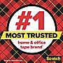 Scotch Transparent Clear Tape Refill, 0.75" x 27.77 yds., 1" Core, Clear, 12 Rolls/Pack (600K12)~#|#~CCCFE351-C944-45E7-9ACD55FA3EBF9950_sc7