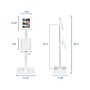 Mount-It! Adjustable Anti-Theft iPad Kiosk with Document Holder, White (MI-3770W_G10)~#|#~CCDAACD5-AD30-4994-85B0CAFC45F23DBC_sc7
