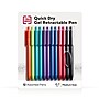 TRU RED Retractable Gel Pens, Medium Point 0.7mm, Assorted Ink Colors, 12 Pack – Quick‑Dry Pens for Smear‑Free Writing~#|#~CCF0ABB9-45A4-4C49-87C228BE265644CF_sc7