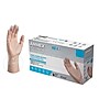 Ammex Professional VPF Powder Free Vinyl Exam Gloves, Latex Free, Clear, Large, 100 Gloves/Box, 10 Boxes/Carton (VPF66100-CC)~#|#~CCF1ECA1-A8FB-4CF6-9BAFBCABCBDBB5C3_sc7