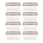 Iris 17 Quart Snap Top Plastic Snap Closure Storage Bin, Clear, 8/Pack (500156)~#|#~CD28A897-3692-403F-AC2CE99C76902DC5_sc7